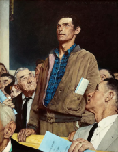 La libertad de expresion by Norman Rockwell.webp